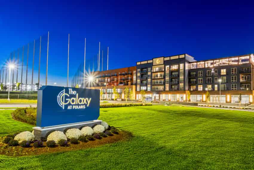 The Galaxy at Polaris multifamily community in Columbus, Ohio