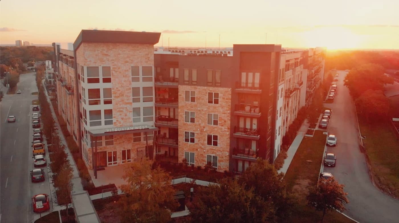 Vitruvian West multifamily community in Addison, Texas